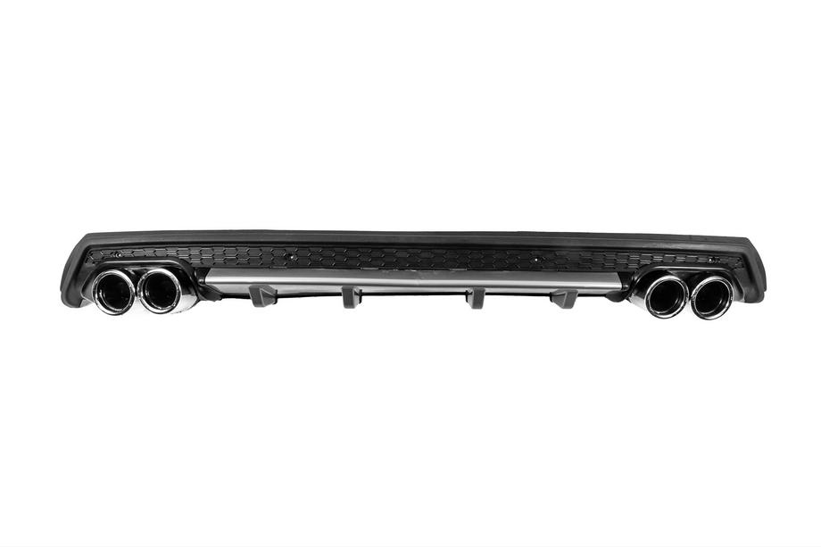 Universal Rear Diffuser DPT V-12 (ABS) (Grey + Gloss Black) Photo 2