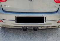 Volkswagen Golf 5 2003-2009 Rear Diffuser DPT V-2 (Primed for Painting) photo 6