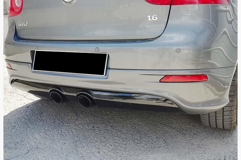 Volkswagen Golf 5 2003-2009 Rear Diffuser DPT V-2 (Primed for Painting) Image