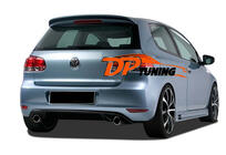 Volkswagen Golf 6 2008-2014 Rear Diffuser DPT V-1 (for Base, Gloss Black) photo 1