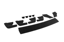 Volkswagen Golf 7/E-Golf 2012-2020 Rear Diffuser DPT V-2 (for GTI, 2017-2019, Matte Black) photo 6
