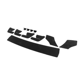 Rear Diffuser DPT V-2 (for GTI, 2017-2019, Matte Black) photo 4