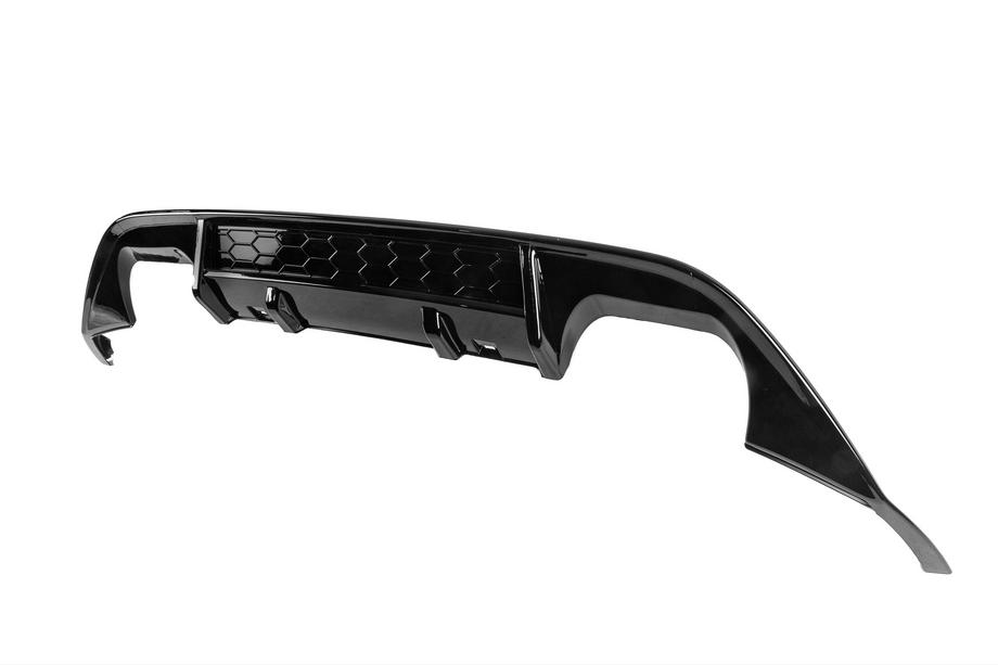 Volkswagen Golf 7/E-Golf 2012-2020 Rear Diffuser DPT V-1 (for GTI, 2012-2017, Gloss Black) Photo 3