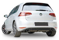 Volkswagen Golf 7/E-Golf 2012-2020 Rear Diffuser DPT V-2 (for GTI, 2012-2017, Gloss Black) photo 2