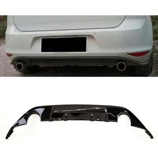 Rear Diffuser DPT V-3 (for GTI, 2012-2017, Gloss Black) Volkswagen Golf 7/E-Golf 2012-2020 photo 1