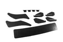 Volkswagen Golf 7/E-Golf 2012-2020 Rear Diffuser DPT V-4 (for R / R-Line, 2012-2019, Matte Black) photo 6