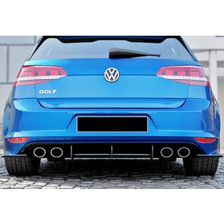 Rear Diffuser DPT V-4 (for R / R-Line, 2012-2019, Matte Black) photo 4