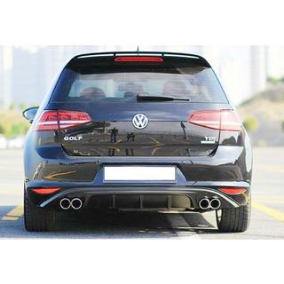 Rear Diffuser DPT V-6 (2012-2017, Gloss Black) Volkswagen Golf 7/E-Golf 2012-2020 photo 2
