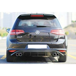 Rear Diffuser DPT V-6 (2012-2017, Gloss Black) Volkswagen Golf 7/E-Golf 2012-2020 photo 4