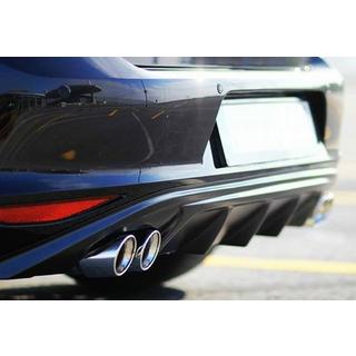 Rear Diffuser DPT V-6 (2012-2017, Gloss Black) Volkswagen Golf 7/E-Golf 2012-2020 photo 1