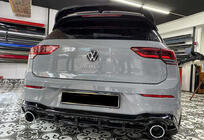 Volkswagen Golf 8 2019- Rear Diffuser DPT V-2 (Gloss Black) photo 1