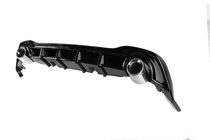 Volkswagen Golf 8 2019- Rear Diffuser DPT V-2 (Gloss Black) photo 2