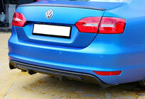 Volkswagen Jetta 2011-2018 Rear Diffuser DPT (2011-2014, Gloss Black) photo 1