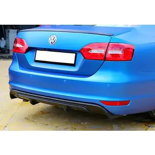 Rear Diffuser DPT (2011-2014, Gloss Black) Volkswagen Jetta 2011-2018 photo 1