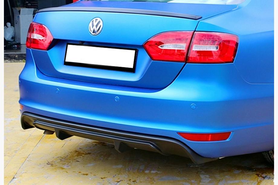 Volkswagen Jetta 2011-2018 Rear Diffuser DPT (2011-2014, Gloss Black) Image