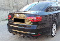 Volkswagen Jetta 2011-2018 Rear Diffuser DPT (2014-2018, Gloss Black) photo 4