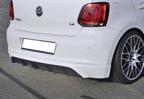 Volkswagen Polo 2010-2017 Rear Diffuser DPT (2010-2013, Gloss Black) photo 1