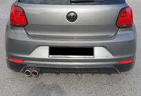 Volkswagen Polo 2010-2017 Rear Diffuser DPT (2014-2017, Gloss Black) photo 3