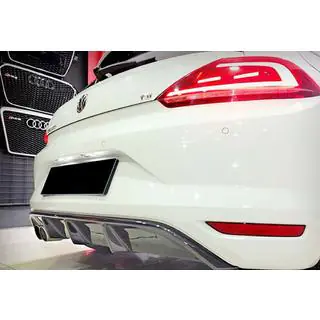 Rear Diffuser DPT V-5 (2014-2017, Gloss Black) photo 3