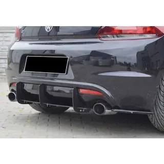Rear Diffuser DPT V-4 (2008-2017, Gloss Black) photo 3