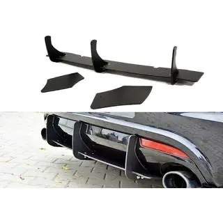 Rear Diffuser DPT V-4 (2008-2017, Gloss Black) photo 1