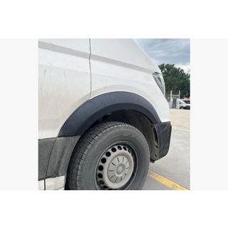 Wide fender flares (4 pcs, black) photo 2
