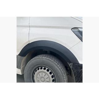 Wide fender flares (4 pcs, black) photo 3