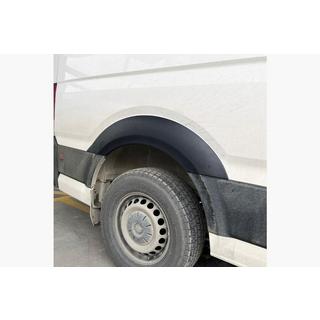 Wide fender flares (4 pcs, black) photo 4