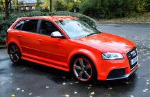 Audi A3 2003-2012 Side Skirts DPT (2005-2008, Gloss Black) photo 1