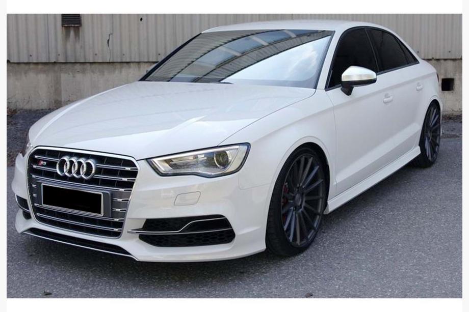 Audi A3 2012-2020 DPT Side Skirts (Sedan, Paintable) Image
