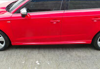 Audi A3 2012-2020 Side Skirts DPT (HB, Gloss Black) photo 2
