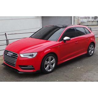 Side Skirts DPT (HB, Gloss Black) Audi A3 2012-2020 photo 3