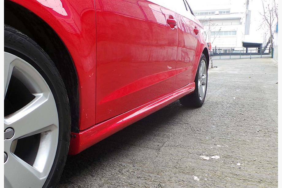 Audi A3 2012-2020 Side Skirts DPT (HB, Gloss Black) Image