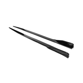 Side Skirts DPT V-2 (for M-Sport skirts, Gloss Black) BMW 3 Series F30/F31 2012-2019 photo 2