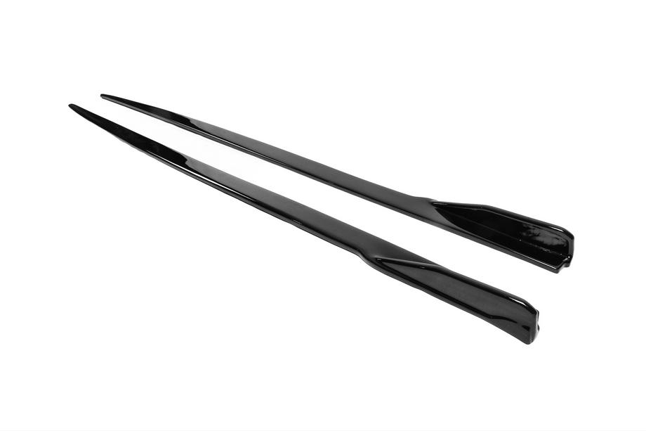 BMW 3 Series F30/F31 2012-2019 Side Skirts DPT V-2 (for M-Sport skirts, Gloss Black) Photo 2
