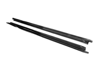 BMW 3 Series F30/F31 2012-2019 DPT Door Sill Covers (for Base Side Skirts, Gloss Black) photo 2