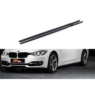 DPT Door Sill Covers (for Base Side Skirts, Gloss Black) BMW 3 Series F30/F31 2012-2019 photo 1