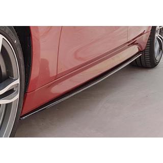 Side Skirt Extensions DPT V-3 (for M-Sport side skirts, Gloss Black) BMW 3 Series F30/F31 2012-2019 photo 1