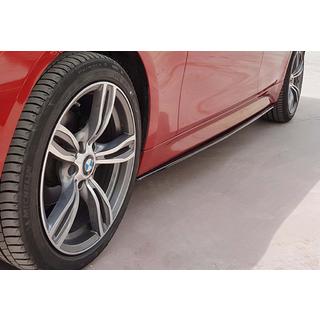 Side Skirt Extensions DPT V-3 (for M-Sport side skirts, Gloss Black) BMW 3 Series F30/F31 2012-2019 photo 3