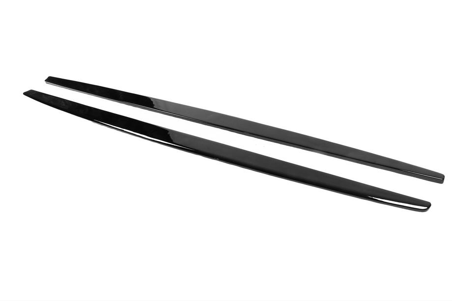 BMW 3 Series F30/F31 2012-2019 Side Skirt Extensions DPT V-3 (for M-Sport side skirts, Gloss Black) Photo 5