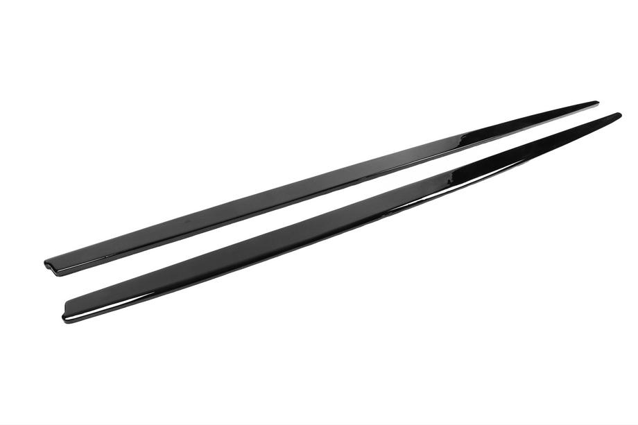 BMW 3 Series F30/F31 2012-2019 Side Skirt Extensions DPT V-3 (for M-Sport side skirts, Gloss Black) Photo 7