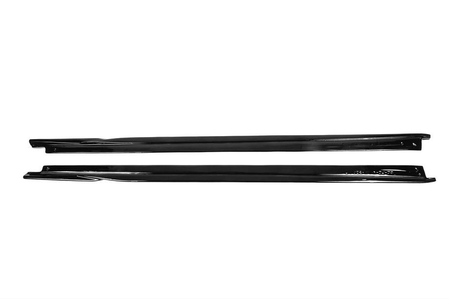 BMW 5 Series G30/G31 2017–2023 DPT V-2 Side Skirt Extensions (for M-Sport/M5 side skirts, Gloss Black) Photo 2