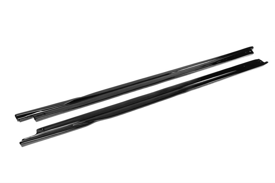BMW 5 Series G30/G31 2017–2023 DPT V-2 Side Skirt Extensions (for M-Sport/M5 side skirts, Gloss Black) Photo 8