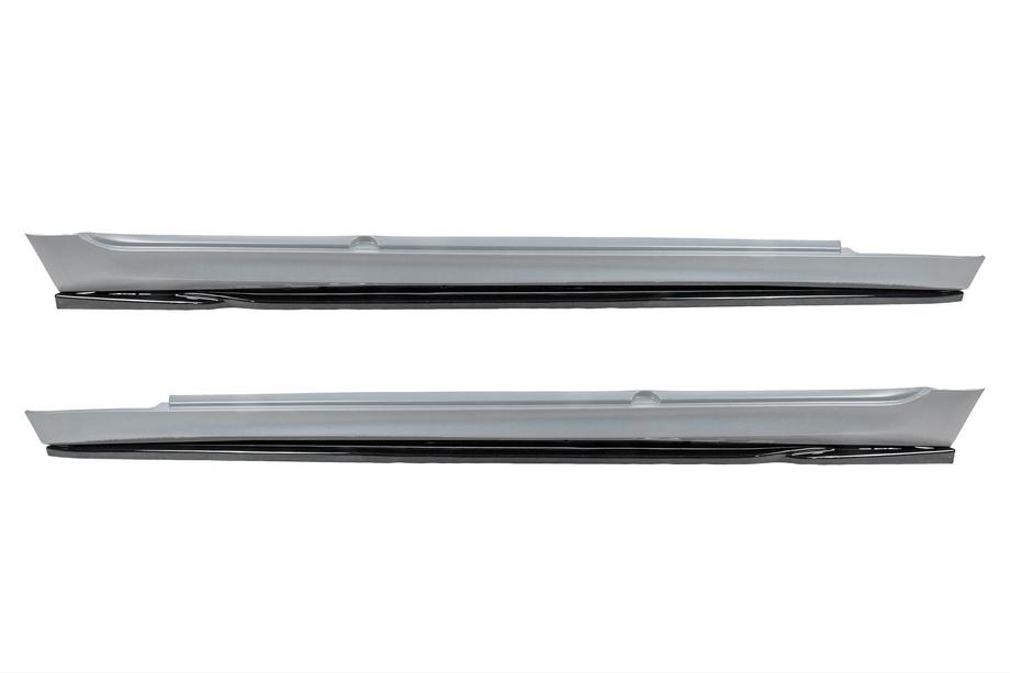 BMW 5 Series G30/G31 2017–2023 DPT V-2 Side Skirt Extensions (for M-Sport/M5 side skirts, Gloss Black) Photo 5