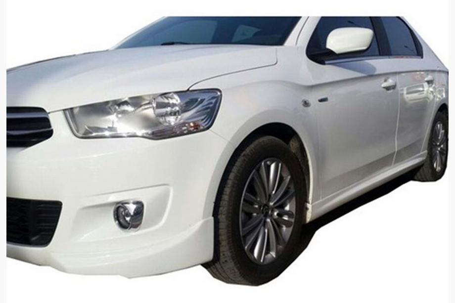 Citroen C-Elysee 2013-2022 DPT Side Skirts (primed for painting) Photo 1