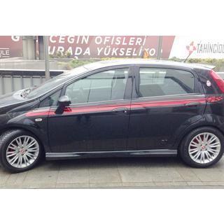 Side Skirts DPT (2012-2018, primed) Fiat Punto Grande/EVO 2006-2018 photo 2