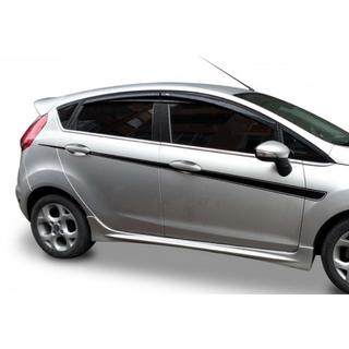 Side Skirts DPT V-1 (HB, primed) Ford Fiesta 2008-2017 photo 1