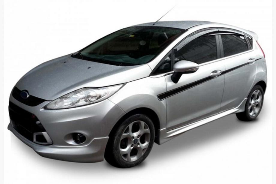 Ford Fiesta 2008-2017 Side Skirts DPT V-1 (HB, primed) Photo 2
