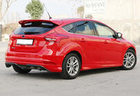 Ford Focus III 2011-2017 Side Skirts DPT (SD, 2015-2017, Gloss Black) photo 3