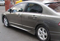 Honda Civic Sedan VIII 2006-2011 DPT Side Skirts (primed for painting) photo 3